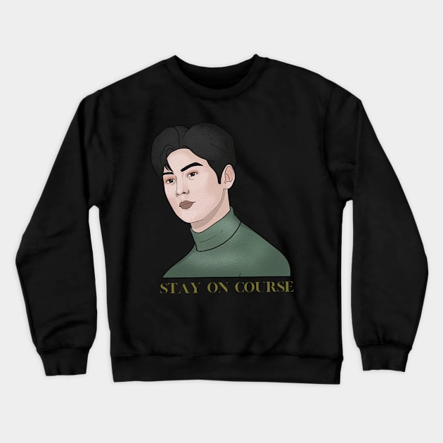 Stay on Course Crewneck Sweatshirt by Eleyna Morris Apparel